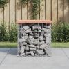 Garden Bench Natural wood color, Silver
