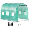 Greenhouse 10'x7'x7' Walk-in Tunnel - Heavy Duty & Portable