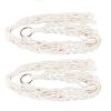 2Pcs Plant Hanger Flowerpot Net Bag 40in Cotton Rope Plant Hangers 4Legs Plant Hanger Fit For Round Or Square Plant Pot 4-11in