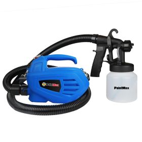 650W HVLP Paint Sprayer with 800ML Container, 800ML/Min Output, 3 Spray Patterns, and Detachable Design for Oil and Water Based Paints.