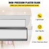 VEVOR Skimming Blade Set,25+40+60 cm Blades + 35"-78" Extension Handle, European Stainless Steel Construction Knife