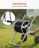 VEVOR Hose Reel Cart, Hold Up to 175 ft of 5/8'' Hose (Hose Not Included), Garden Water Hose Carts Mobile Tools with Wheels