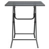 Garden Table Anthracite Expanded metal mesh Small