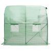 Greenhouse Green Galvanized steel, PE mesh fabric Medium