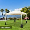 4 Pack 33LB Canopy Weight Bags Sandbag Anchors for Gazebo Tents