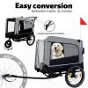 Heavy Duty Foldable Pet Stroller Dog Carrier Bicycle Trailer Cart
