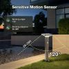 Solar Path Lights Motion Sensor Dusk to Dawn Landscape Driveway Lights Wireless Outdoor Lamp