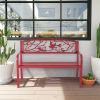 Outdoor Patio Garden Bench Durable Backyard Porch Lawn Seating