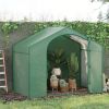 6 x 3 x 5 FT Walk In Greenhouse with PE Cover and Steel Frame
