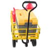 Heavy Duty Garden Tool Cart Firewood Transport Utility Wagon
