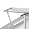 8 x 6 FT Walk In Polycarbonate Greenhouse with Roof Vent