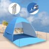 Portable Pop Up Beach Tent Sun Shelter for 3 5 Persons Outdoor Camping