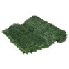Artificial Grass Fence Green PVC with Iron Frame – Large Privacy Fence Panel for Garden, Balcony, Patio & Outdoor Decoration