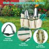 13 Piece Aluminum Garden Tool Set with Garden Bag