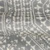 7'x10' Woven Gray Medallion Outdoor Rug