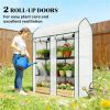 Mini greenhouse, portable greenhouse, white