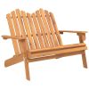 Garden Bench Natural Wood Solid Acacia Wood Medium Foldable Outdoor Patio Bench