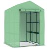 Greenhouse Green Polyethylene mesh fabric Large Shelving