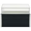 Greenhouse Anthracite Galvanized Steel, Polycarbonate Medium