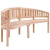 Garden Bench Natural Teak Solid Teak Wood Large Durable