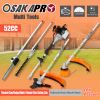 52CC 4 in 1 Gas Garden Tool System with Pole Saw and Hedge Trimmer