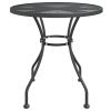 Garden Table Anthracite Expanded Metal Mesh Medium Durable
