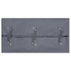 Garden Cart Liner Dark Grey 100% Polyester 31.9 x 16.1 x 15.7 in