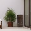 23.6in Indoor Water Fountain w/LED Lights Waterfall Feature for Home
