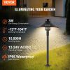 VEVOR 8 Pack Low Voltage Landscape Path Lights 3W 210LM 12V 24V LED Pathway Lighting