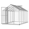 10x6 FT Walk In Polycarbonate Greenhouse
