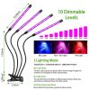 iMounTEK 80W 80 LED Full Spectrum Grow Light for Indoor Plants