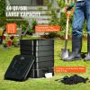 VEVOR 5 Tray Worm Composter 50L Indoor Outdoor Worm Farm Kit for Food Waste Recycling and Composting