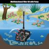 A660 GPH All In One Pond Filter Pump with Sterilizer and Fountain Jet