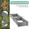96 Inch Raised Garden Bed Large Outdoor Planter Box Tool Free Assembly