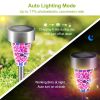 6 Pack Solar Garden Pathway Lights IP44 Waterproof Landscape Lights
