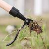 Manual Garden Rake Weeder with Foot Pedal
