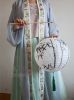 Handmade Paper Lantern Chinese Style Traditional Hanging Lampshade Bamboo pattern