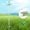 Stand Up Weed Puller Tool with Long Handle and 3 Claws