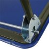 Olympia Tools Heavy Duty Utility Rolling Cart 300 lb Capacity Blue Gray