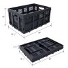 2 Tier Collapsible Utility Cart with Folding Baskets