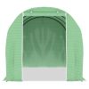 Greenhouse Green Polyethylene mesh fabric, Galvanized steel