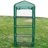 Greenhouse Transparent green PVC cover 4 tier