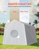 VEVOR 8x14 FT Outdoor Storage Shed Portable Waterproof Storage Tent with Roll Up Door and Vents Heavy Duty Shelter
