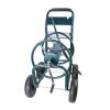4 Wheel Garden Hose Reel Cart Heavy Duty with Basket