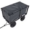 Garden Cart Liner Dark Grey 100% Polyester 31.9 x 16.1 x 15.7 in