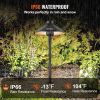 VEVOR 8 Pack Low Voltage Landscape Path Lights 3W 210LM 12V 24V LED Pathway Lighting
