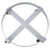 2 Pack 55 Gallon Drum Dolly with Heavy Duty Steel Frame