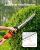 VEVOR Electric Hedge Trimmer, 1200 RPM, Cordless Hedge Trimmer for Low Branch, 20V 2A Battery