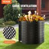 VEVOR 220 Gallon Outdoor Compost Bin Expandable Large Capacity Composter for Fast Soil Production