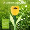 6 Pack Solar Tulip Flower Garden Pathway Lights IP54 Waterproof
